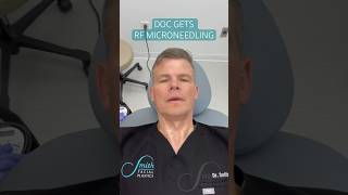 FACIAL PLASTIC SURGEON GETS RF MICRONEEDLING. #facialplasticsurgeon #columbusohio #rfmicroneedling