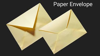 Paper Envelope Making | Origami paper letter cover | how to make an envelope | Making crafts