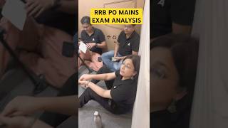 RRB PO MAINS #motivation #examanalysis