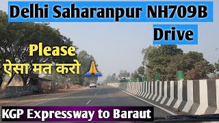 Delhi Saharanpur NH709B Drive