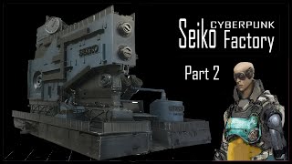 Seiko Mechanical Watch Factory Pt 2 - Scratch Built N Scale Model