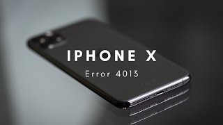 Error 4013 iPhone X / XS / XR