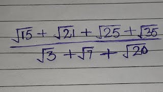 MATH OLYMPIAD PROBLEM | A NICE SQUARE ROOT SIMPLIFICATION QUESTION  |