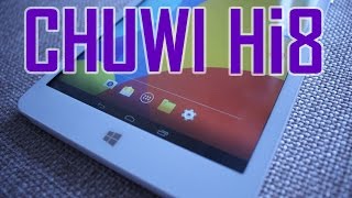 Chuwi Hi8. 8" Android/Windows Планшет с отличным дисплеем. Распаковка и первый взгляд