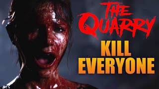 The Quarry How To Kill Everyone Guide - Hackett's Quarry Massacre Walkthrough