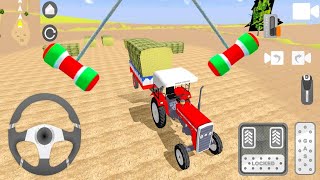 Red Mahindra Truck Heavy Driving - Offroad Indian Tractor Simulator #06 - Android Gameplay