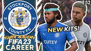 NEW SEASON, NEW KITS! | FIFA 23 YOUTH ACADEMY CAREER MODE | STOCKPORT (EP 52)