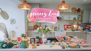 GROCERY HAUL & MEAL PLAN FOR A FAMILY OF FIVE | NOVEMBER 2023