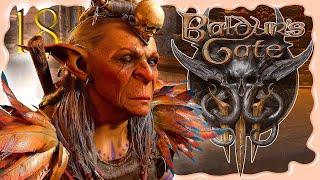 🍑 Priestess Gut Goblin Camp Fight 💀| Baldur's Gate 3 Let's Play - Ep.18 🍩