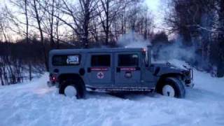 Hummer H1 или Подготовка к масленице