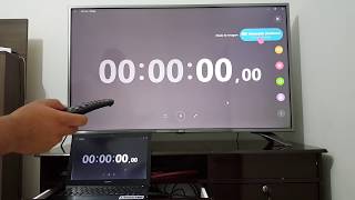 Teste de Input Lag(latência) na TV LG - MELHOR VÍDEO