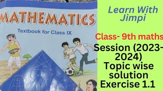 9class maths chapter 1 solution/class 9maths topic wise solution