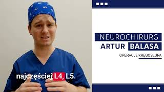 Zespół końskiego ogona. Cz. 2 - Neurochirurg Artur Balasa #neurochirurg #kręgosłup