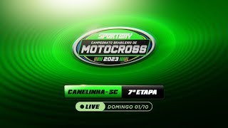 🟢 Sportbay Campeonato Brasileiro de Motocross 2023 🔴 (Ao Vivo) Domingo - 01/10 (Canelinha-SC)