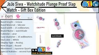 JoJo Siwa - Watchitude Plunge Proof Slap Watch - Gift Box Edition