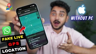 [NO PC] How to send Fake Live GPS location in WhatsApp iPhone & Android! Supports iOS17!!