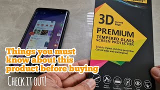 🟠 Must Watch Before Buying PREMIUM TEMPERED GLASS SCREEN PROTECTOR for Samsung S10 Plus 🫰