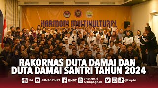 Rakornas Duta Damai 2024 Harmoni Multikultural