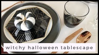 WITCHY HALLOWEEN TABLESCAPE! COLLAB WITH CASA MAGNOLIA!