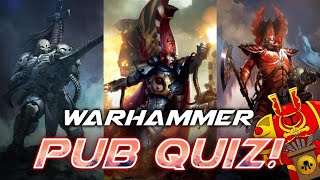 PHOENIX LORDS | Warhammer Pub Quiz [40K] w/ @DeadliftsForTheDarkGods