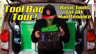 Harbor Freight Tool Bag Tour | Must-have tools for Basic Maintenance