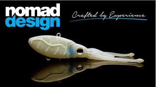 NOMAD DESIGN Saltwater Fishing Squid Vibe Scented Soft Lure SQUIDTREX