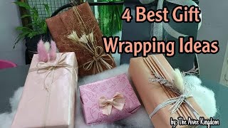 4 Best Wrapping Gift Ideas | Christmas Gift Wrapping | The Aivee Kingdom