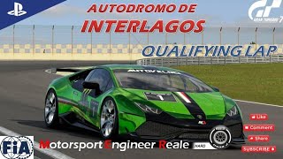 Gran Turismo 7 | Autodromo de Interlagos Track Guide (engine sound JUN '24) | Lambo Huracan Gr.4