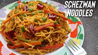 Easy Schezwan Noodles | आसान से बनायें शेज़वान नूडल्स | Jab's Cooking