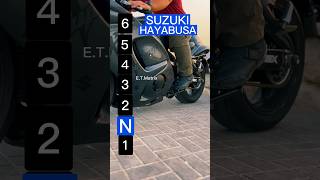 Maximum speed for each gear on a Suzuki Hayabusa