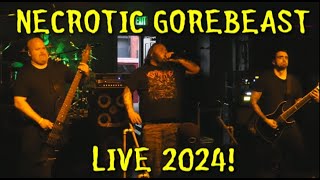 Necrotic GoreBeast:  Live  4/13/24  "E" Street Pub,  Richmond, IN  (Complete Show)