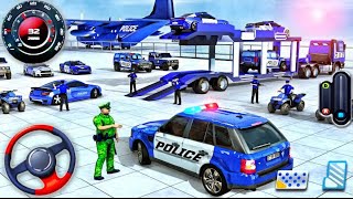 Us Police Car park transport driving |  Us police car parking games 3d