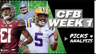 CFB Week 1 Picks Against The Spread