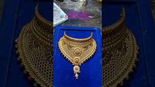 #gold jewellery choker making# short video #please subscribe