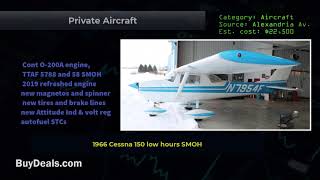 Private aircraft for $20K