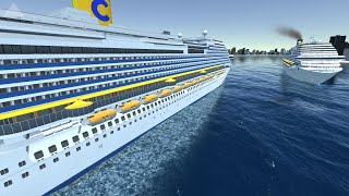 Docking a Cruise Ship - Cruise Ship Handling