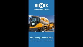 Aimix 3 5 Cum Self Loading Concrete Mixer In Kyrgyzstan 02