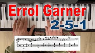 ERROL GARNER 2 5 1 - Analisi del Fraseggio - Pianoforte Jazz