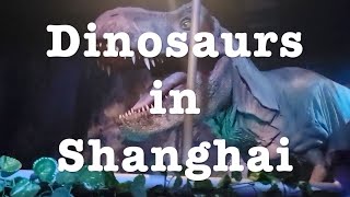 Jurassic World Exhibit Shanghai