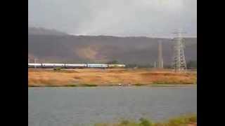 WCG-2 hauled Sinhagad express at a beautiful location at Neral!