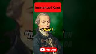 I Segreti Di Immanuel Kant Che Cambieranno Il Tuo Modo Di Pensare #shorts #citazioni  #saggezza