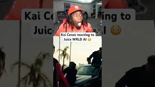 Kai Cenat  reacting to Juice WRLD AI #kaicenat #juicewrld #reaction ce