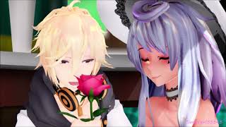 MMD x Vocaloid - Yohioloid and Maika's date