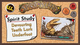 Spirit Study | Devouring Teeth Lurk Underfoot | Spirit Island