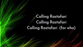 Culture - Calling Rastafari Lyrics