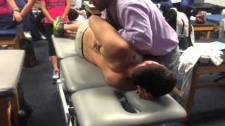 Sidelying Medial to Lateral Thoracic Myofascial Technique