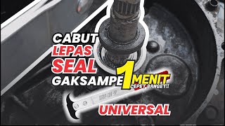 CABUT SEAL MOTOR MOBIL ADA ALAT NYA JADI CEPAT ! GRIP-ON SEAL PULLER ! 2 UKURAN CABUT SEAL UNIVERSAL