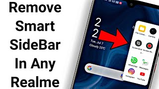 How To Remove Smart SideBar In Realme Phone 2020 | Smart Side Bar Kaise Hataye