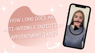 How long does an Anti-wrinkle injection appointment take?