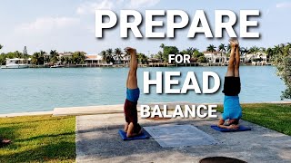 How To Prepare For Head Balance / Yoga With Pom